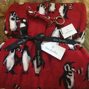 Vera Bradley Throw Blanket Red